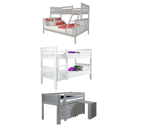 Wooden bunk bed double - wooden,