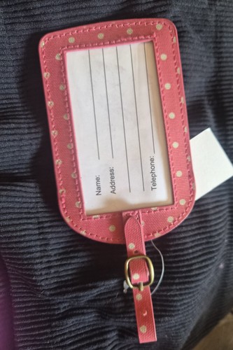Cath kidston luggage tag - luggage,
