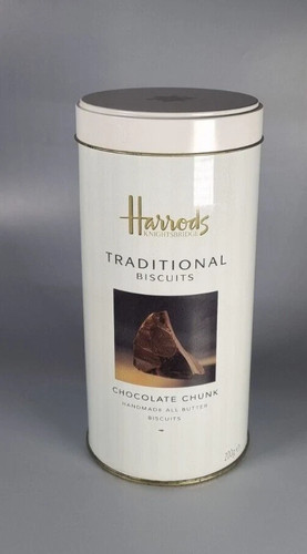 Harrods biscuit tin 2005 with - tin,