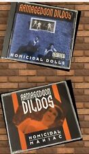 Armageddon Dildos-Homicidal Dolls-Homicidal Maniac 2 CDs See Photos/Description