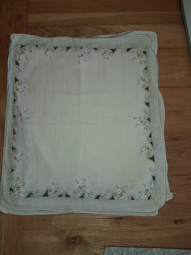 Vintage linen napkins set - set, of