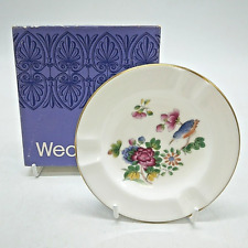Wedgwood Cuckoo Round Ashtray #4422, Boxed, 4.5" Diameter, English Bone China