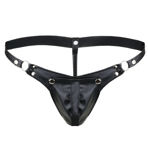 Mens wet look briefs - mens,