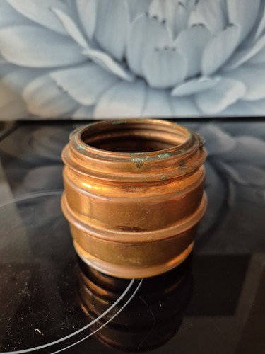 Decorative barrel shaped brass - barrel,