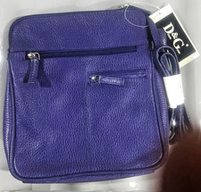 unisex sling genuine soft leather bag for travel /daily use