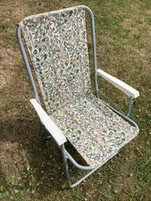 Garden deck chair 70s Camper