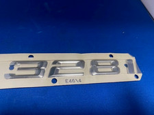 BMW Genuine Rear Emblem 328I Adhered Badge Logo Lettering Fits E46 51148172057