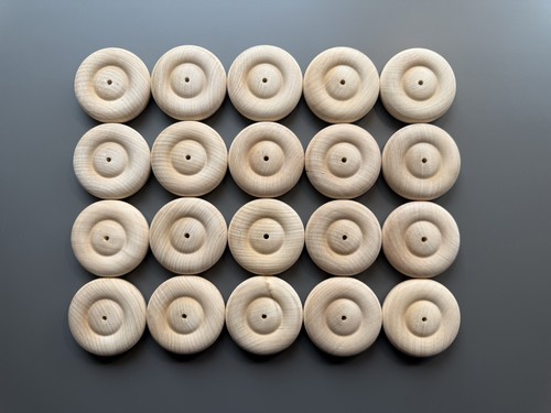X20 60mm wooden wheels - x20,