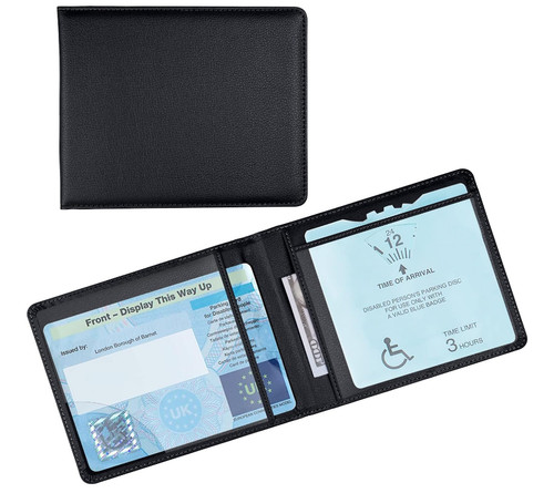 Genuine leather disabled blue - genuine,
