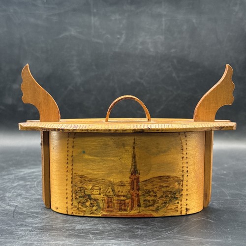 Vintage norwegian tine box - norwegian,