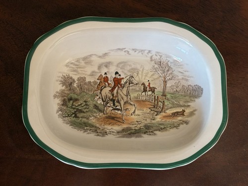 Vintage spode herring hunt - spode,