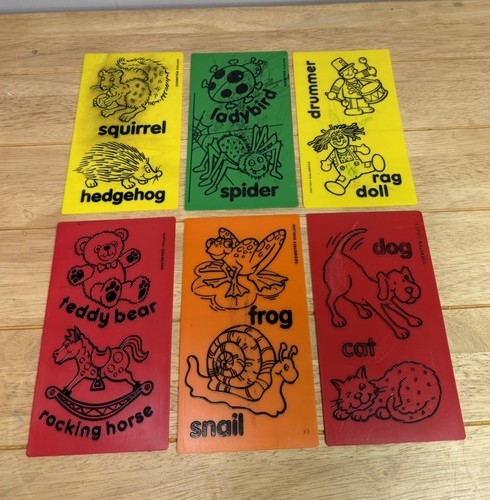 Vintage rubbing plates by - 6x,