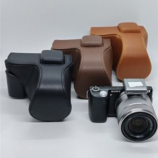 Leather Camera Case Bag for