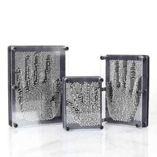 Classic 3D Metal Pin Art Classic Impression Picture Maker Desk Toy Frame Gadget