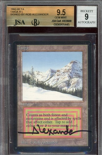 Signed bgs jsa 9 beta - bgs/jsa, 9.5/9