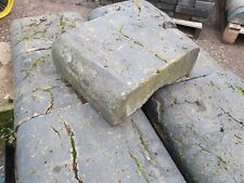 Original reclaimed brindle blue bullnose wall coping tops copers 14 in hog backs
