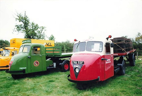 Scammell scarab truck - truck, vintage
