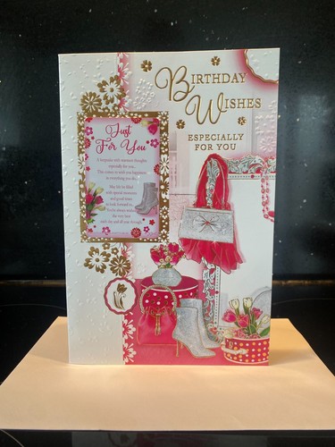 Birthday card with wallet - card,