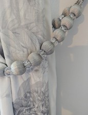 Dunelm Opulence Crystal Curtain tie-backs Set of 2