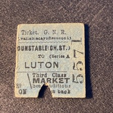 Half.  Railway Ticket,  (. G