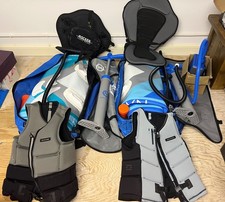 2 used adult Nautical blue paddle boards 3m & 3.3m + all accessories 