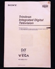 Sony WEGA Trinitron KD-28DL10U