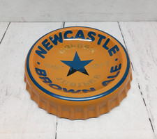 Newcastle Brown Ale Large Golden Jubilee Ceramic Bottle Top Ashtray VGC