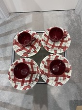 Washington Pottery x 4 tea