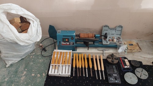 Wood working full lathe set - full,
