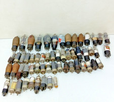 Job lot vintage radio valves - lot,