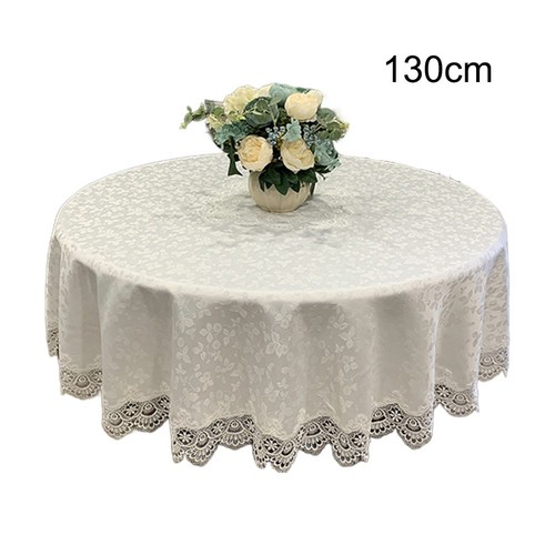 Stylish round tablecloth with - stylish,