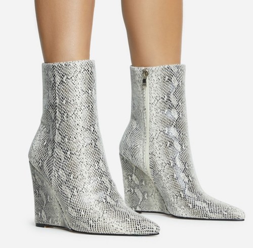 Ego metallic silver snake - metallic,