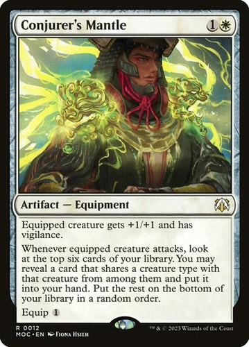 Mtg conjurer mantle - -, mom