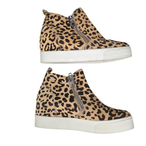 Steve madden wedgie - madden, leopard