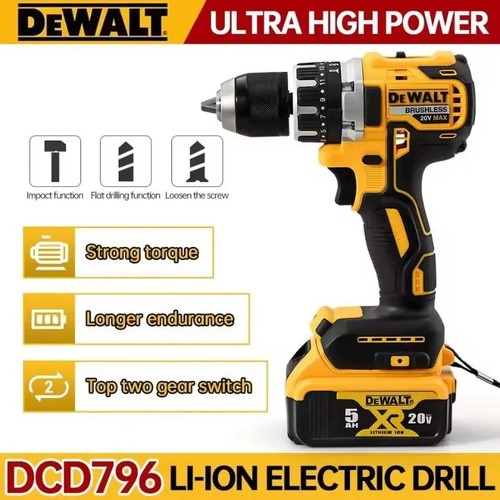 Dewalt dcd796n 18v - xr, cordless