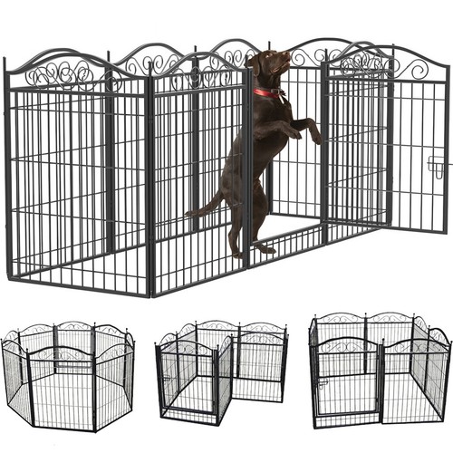 Tall pet dog - dog, playpen