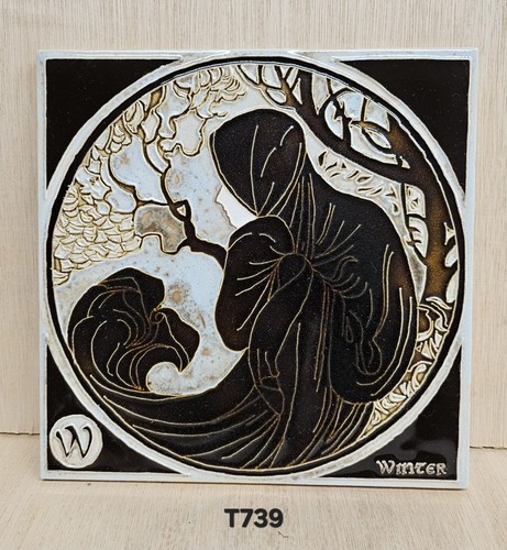Vintage inch tile h - 8,