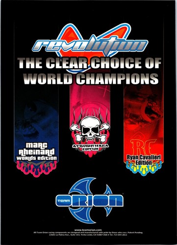 Team orion revolution - team, rc