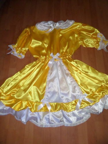 Abdl sissy yellow - sissy, white