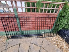 Wrought Iron Driveway Gates with Posts