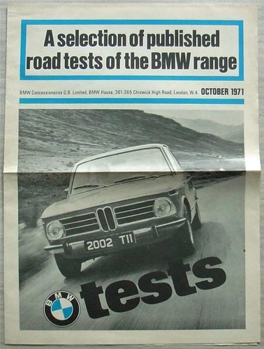 Bmw car road tests - road,