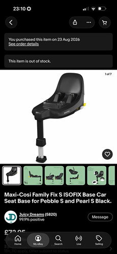 Maxi cosi familyfix isofix - s,