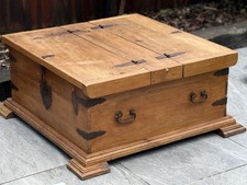 Wooden Toy Chest Box Large