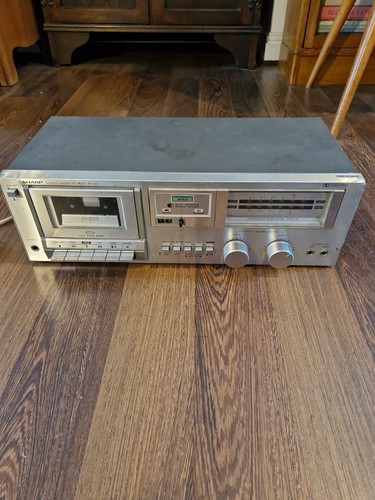 Sharp stereo cassette deck - sharp,