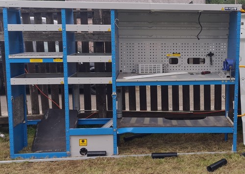 Van shelving - van,