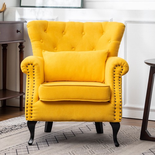 Esutary modern velvet wingback - modern,