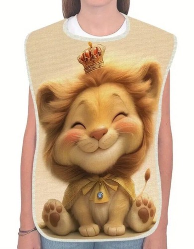 1pc king lion linen adult - -,