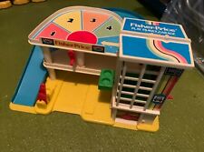 Fisher-Price Fisher Play Family Garage 80's 90's Retro Vintage Children's RARE