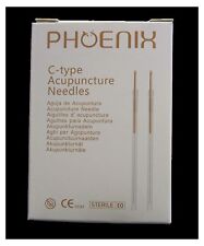Phoenix Acupuncture needles High Quality with guide tube (100 needles/Box)