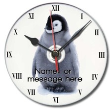 Penguin gift dvd desk clock